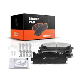 A-premium Apbpd020 A-premium Front Ceramic Disc Brake Pads Set Compatible With Select Toyota And