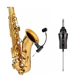 Acemic 797417770205 Uhf Wireless Saxophone Microphone System Transmitter And Receiver Cl