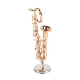 Agatige Agatige3wyr5ohqag Miniature Saxophone Brass Mini Model Musical Instrument