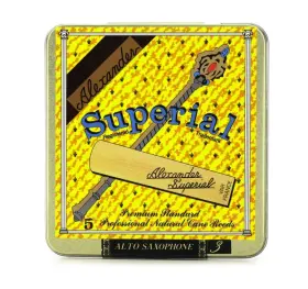 S5a3 Alexander Reeds Superial Alto Saxophone - 3.0 5-pack New