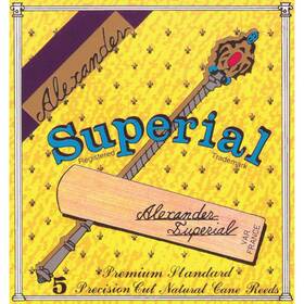 Alexander S5a35 Reeds Superial Alto Saxophone - 3.5 5-pack New