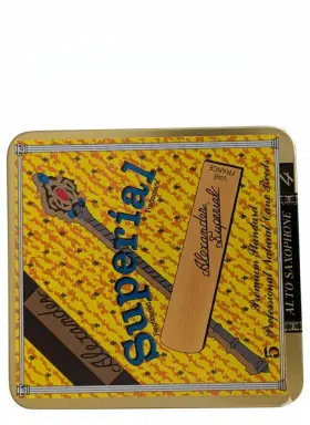S5a4 Alexander Reeds Superial Alto Saxophone - 4.0 5-pack New