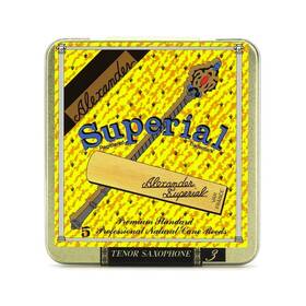 Alexander S5t3 Reeds Superial Tenor Saxophone - 3.0 5-pack New