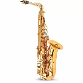 Aas-580 Allora 197881122751 Chicago Alto Saxophone Dark Gold Lacquer Ob
