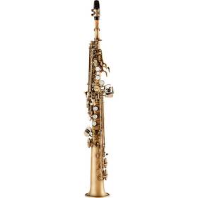 Allora 197881148782 Asps-550 Paris Straight Soprano Sax Antique Matte Ob