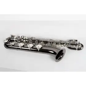 Abs-550 Allora 197881180553 Paris Series Baritone Saxophone Black Nickel Body Ob