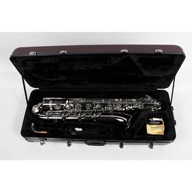 Allora 197881361051 Abs-550 Paris Baritone Sax Black Nickel Body Silver Keys Ob