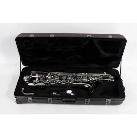 Abs-550 Allora 197881361068 Paris Series Baritone Saxophone Black Nickel Body Ob