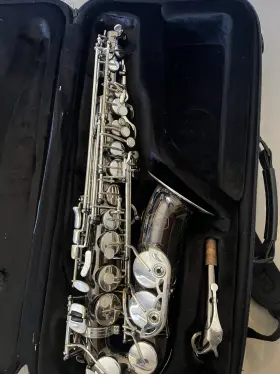 As-16000 Allora Alto Saxophone Eb Black Lacquered Metal With Case