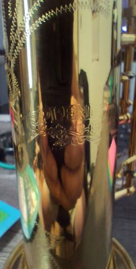Allora Sps-450 Splendor Soprano Saxophone Brass Lacquered Gold Bb With Case And Mouthpiece