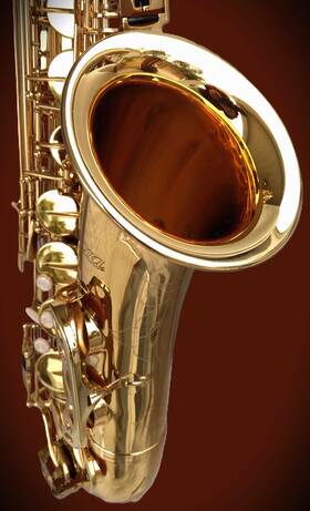 Allora Ts18120011 Amber-gold Tenor Sax With Crossrock Case And Kessler Custom 5 Mpc. - Excellent