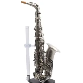 As4248cn Antigua Winds Model Ftpowerbellft Alto Saxophone In Classic Nickel Finish