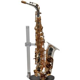 Antigua As4248sg Winds Model Ftpowerbellft Alto Saxophone - Silver Plate/gold Keys