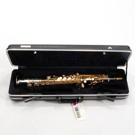 Antigua As4290sg Winds Model Ss4290sg Ftpowerbellft Soprano Saxophone Sn 100094 Open Box