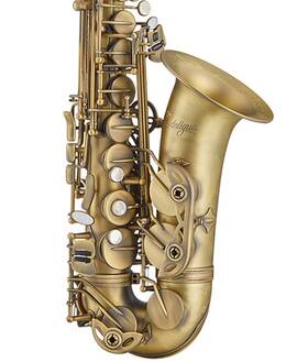 Antigua Winds As4248aqah As4248aq Powerbell Professional Alto Saxophone - Antique Finish
