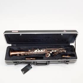 Antigua Winds As4290vc Model Ss4290vc Ftpowerbellft Soprano Saxophone Sn 070032 Open Box