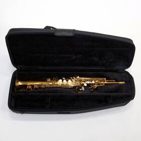 Antigua Winds As6200vlq Model Ss6200vlq Ftprooneft Soprano Saxophone Sn 143062 Nice