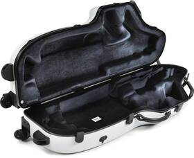 Bam 3101xlgc Hightech Baritone Saxophone Case - Light Grey