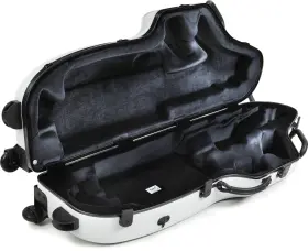 3101xlgc Bam Hightech Baritone Saxophone Case - Light Grey