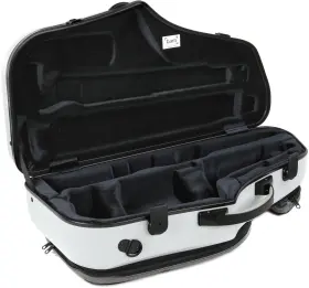 4120xlgc Bam 4120xl Hightech Alto And Soprano Saxophone Case - Light Grey
