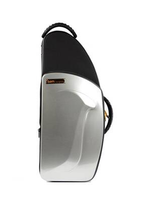 Bam Trek3021s New Trekking Alto Sax Case - Brushed Aluminum