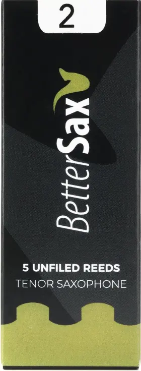 Bs-a-ts-r-j-2 Bettersax Tenor Saxophone Jazz Cut Reeds - Strength 2.0 Pack Of 5 F... Fast Ship