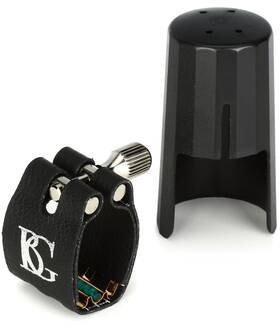 Bg Bgl4sr L4sr Super Revelation Bb Clarinet Ligature - Black Fabric With Gold Metal