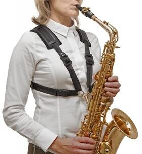 Bg Franck S41cmsh Comfort Harness Alto/tenor Saxophone Metal Snap Hook -new