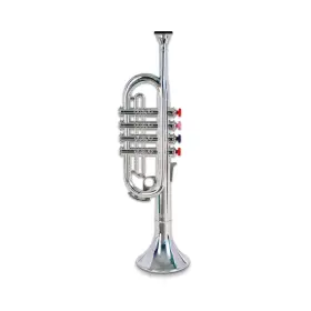 32-3831 Bontempi 32 3831 4 Notes Silver Trumpet 37 Cm Multi-color 38 38cm