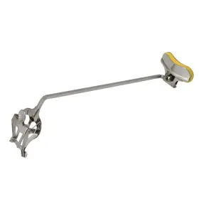 M4190220044 Bqlzr Silver Sax Sheet Music Clip Holder Clamp-on Lyre Musical Instrument Fo