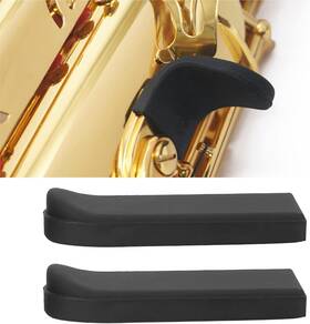 Brand Haosie Haosieyzvf52hx18 2pcs Saxophone Thumb Rest Comfortable Finger Pad Rubber