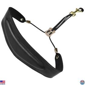 Brand Kuwan B0dwk241zm Premium Soft Leather Saxophone Neck Strap - Padded Comfort For Saxophones