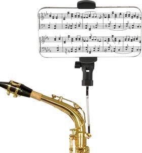 Brand Peutier 1017216 Alto Saxophone Phone Holder Sax Lyre Music Clip 4mm Square Head M