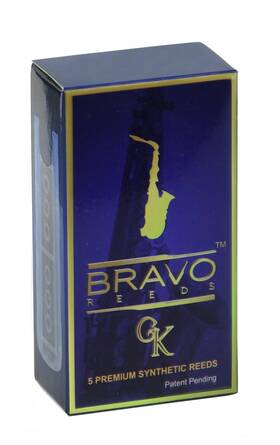 Bravo Br-as35 Synthetic Reeds For Alto Saxophone - Strength 3.5 Model