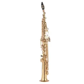 Nwb8429063619424vm Btuty Brass Straight Soprano Sax Saxophone Bb B Flat Woodwind Instrument Natural Sh