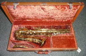 349193 Buescher #349193 Vintage Aristocrat True Tone Alto Sax 1963 140 With Original Case