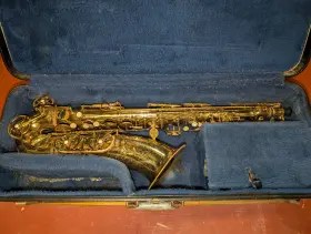 21104 Buffet Crampon Vintage 1974-1975 Super Dynaction Tenor Saxophone Paris France