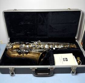 Bundy 779173 Selmer Ii Alto Saxophone Sn With Case And Mouthpiece As Is Untested