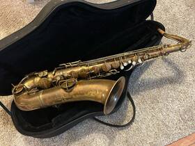 C.g. Conn M188 1928 Chu Tenor Sax/saxophone Plays Great