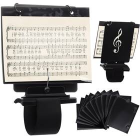 Canlierr Ua-canlierr-2338 Flute Lyre Flip Folder For Marching Band 12 Pcs Waterproof 7.5 X 6.5 Inches