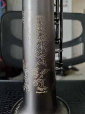 113402 Cannonball Big Bell Stone Series Raven Straight Soprano Sax Near Mint
