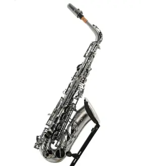 Altosax2715 Cannonball Pre-owned A5 Big Bell Stone Series Alto Sax - The Raven