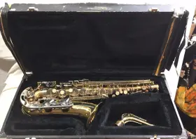 Hc713 Cecilia Vintage Saxophone Model Hc 713 With Original Hard Case