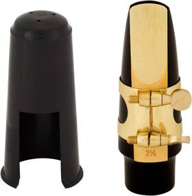 Cecilio 847848008801 4c Alto Abs Sax Mouthpiece Kit With Ligature One Reed And Plastic Cap