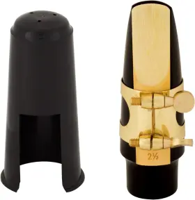 Cecilio 847848008801 4c Alto Abs Sax Mouthpiece Kit With Ligature One Reed And Plastic Cap