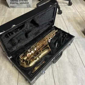 Cas-22vlgl Chateau Cas-22 Alto Saxophone With Hard Shell Case