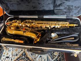 Conn 109104l Elkhart Vtg. New Wonder Alto Saxophone Ser. #109104 Circa 1923 Refurbed