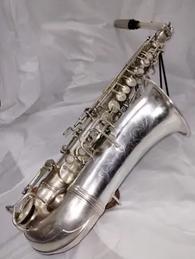 1119954-a Conn Vintage Alto Saxophone 1119954 Pat. 1914 Sn. 47922 With Case Nice