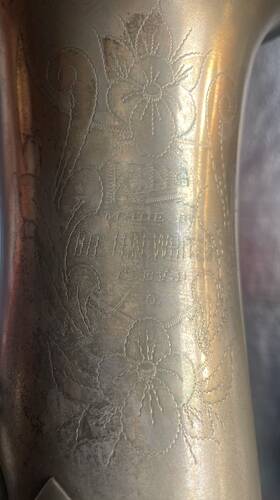 Conn 39657 Vintage King Saxophone H.n. White Cleveland Oh Serial #58370