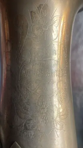 58370 Conn 39657 Vintage King Saxophone H.n. White Cleveland Oh Serial #58370